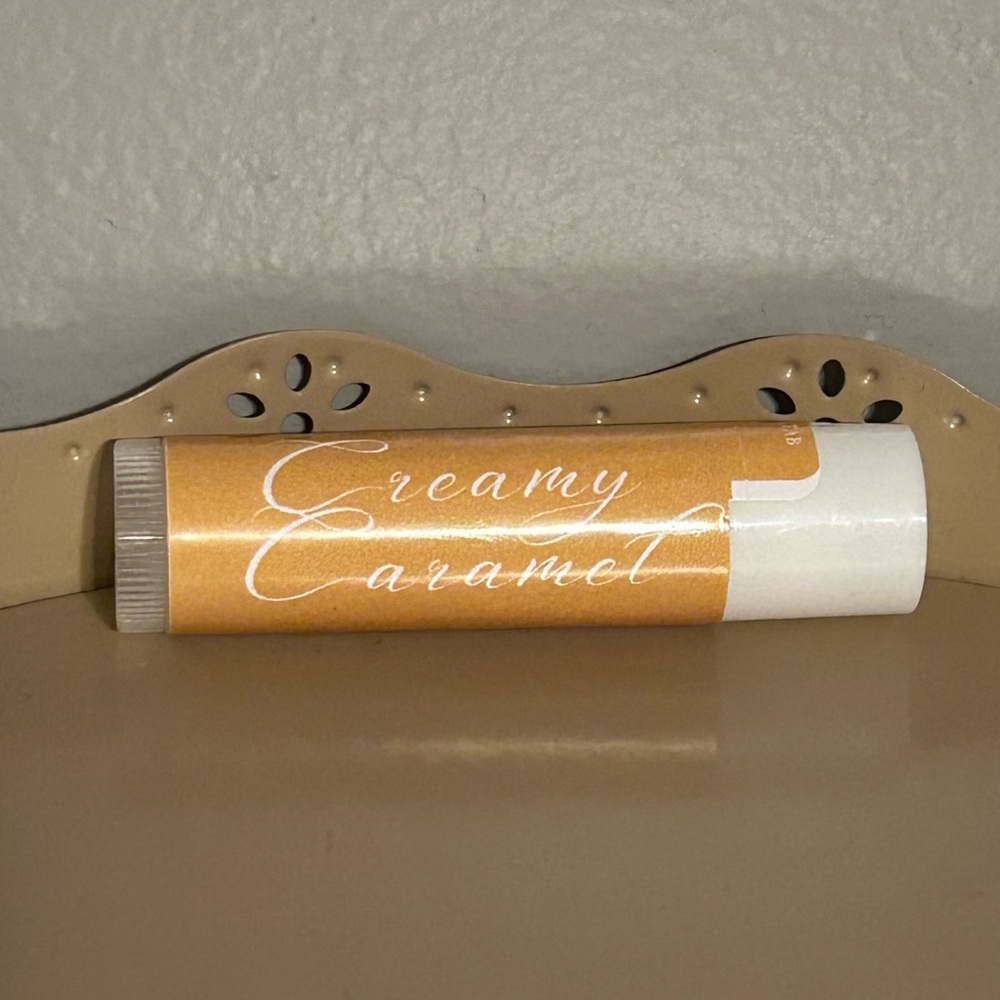 Creamy Caramel Handmade Lip Balm